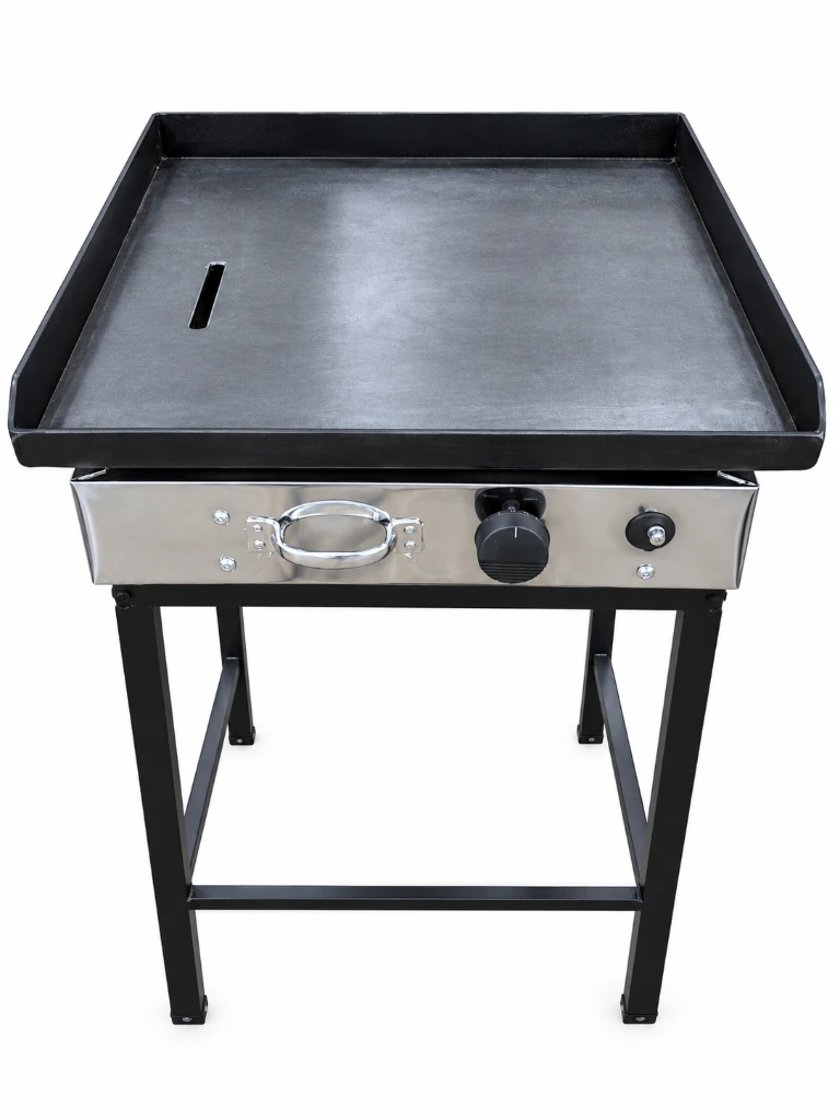 Plancha industrial de acero inoxidable.webp
