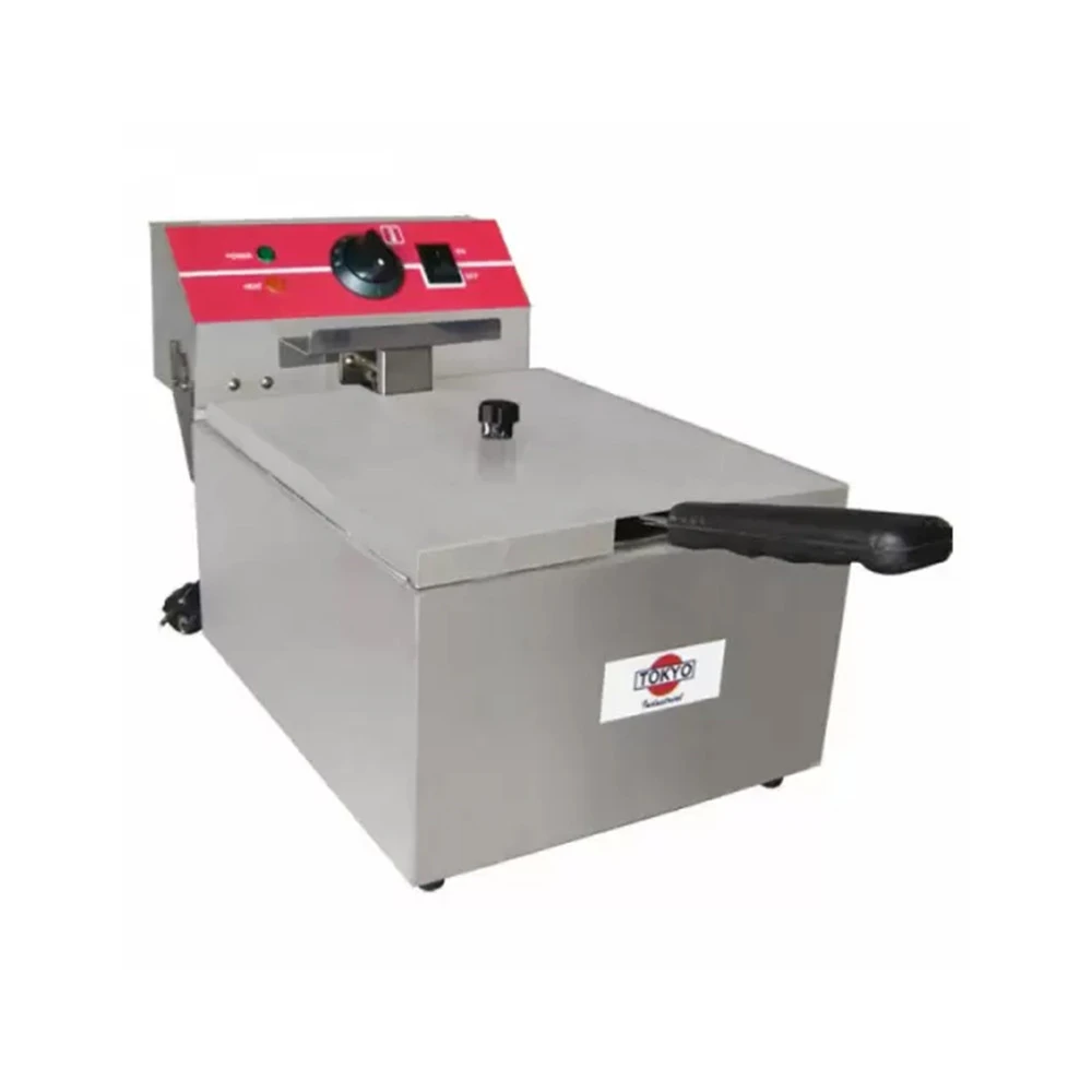 [23] FREIDORA ELECTRICA INDUSTRIAL TOKYO 5L TACHO RECTANGULAR