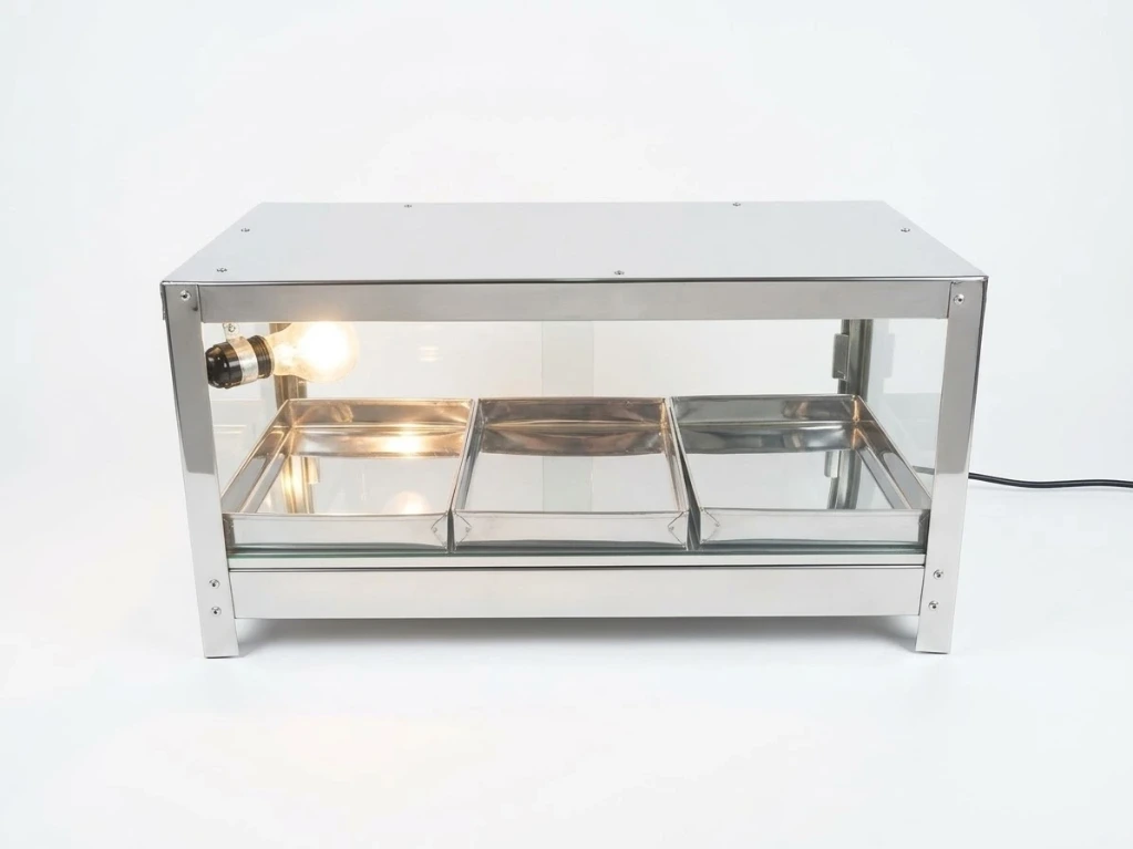 [24] Exhibidora Nacional 3B Inox 56CM
