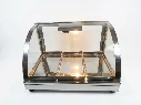 Exhibidora Nacional Curvo Acrilico 3B Inox