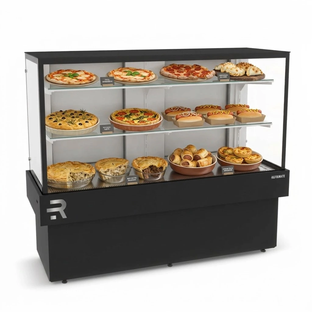 [35] Vitrina Caliente Refrimate Vanguarf Plus 1450 Mts CVPQ-1450