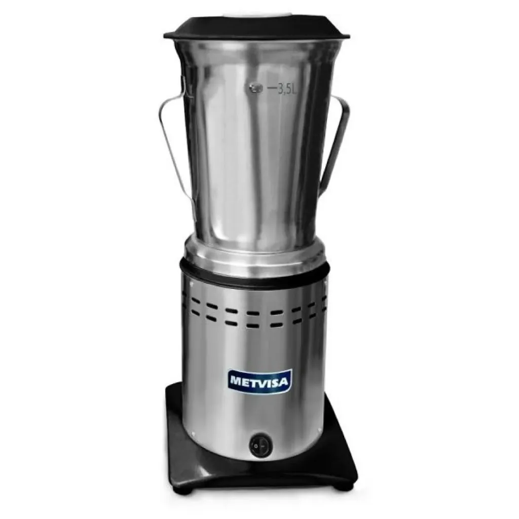 [51] LICUADORA INDUSTRIAL BAJA ROTACION METVISA 4L PARA SALSAS