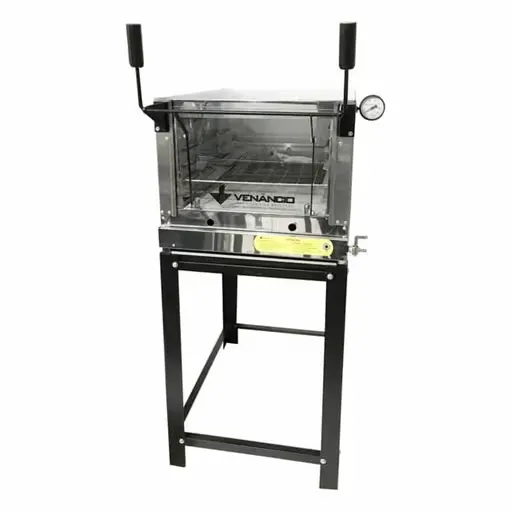 [155] HORNO PIZZERO A GAS VENANCIO, MEDIDAS INTERNAS 45X80 CON BASE