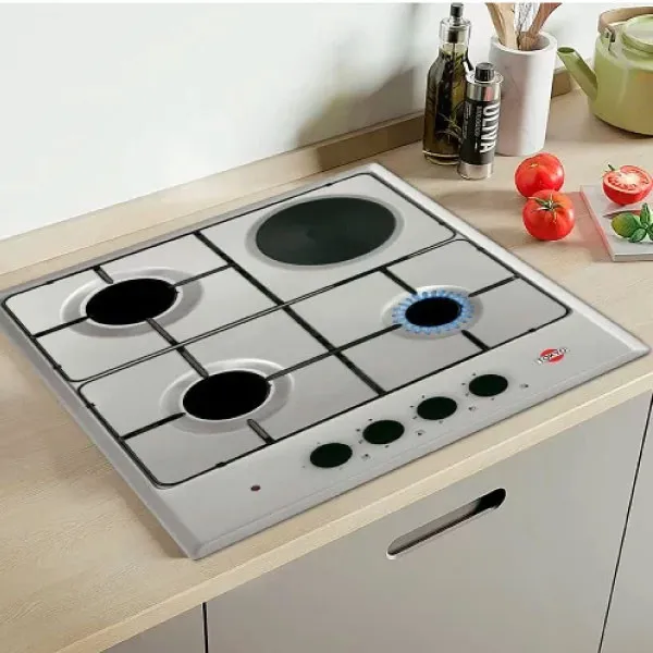[247] ANAFE COMBINADO TOKYO 3EN1 EMPOTRABLE, 3H GAS 1H ELECTRICO