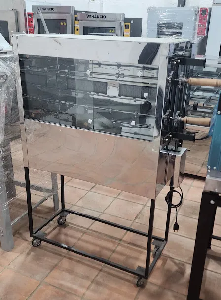 [333] MAQUINA SPIEDO FABRICACION NACIONAL 10 POLLOS