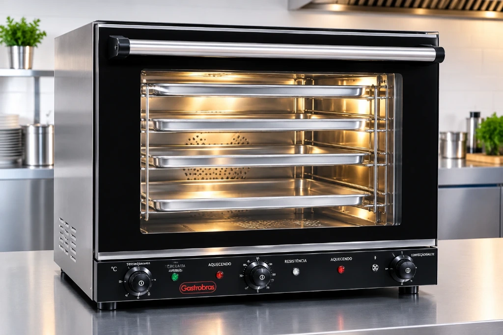 [370] HORNO CONVECTOR GASTROBRAS 8A 4B 40X60