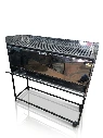 Parrilla para Asadito 120X40 con Ruedita