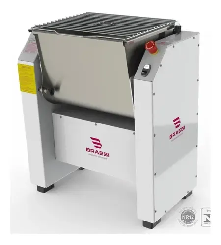 [482] AMASADORA SEMIRAPIDA BRAESI 25KG BASCULANTE