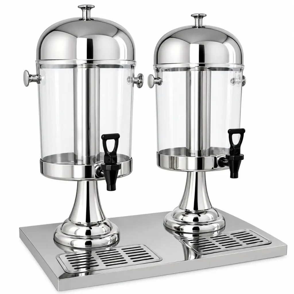 [546] DISPENSOR DE JUGOS ITALUX 2X8L 16 LITROS