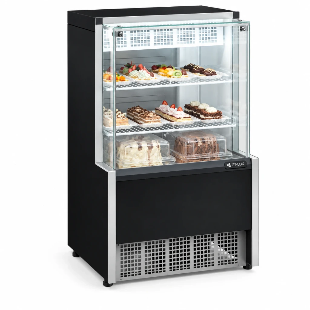 [672] VITRINA REFRIGERADA CONFITERA GELOPAR GPEA-075R AURORA V/R