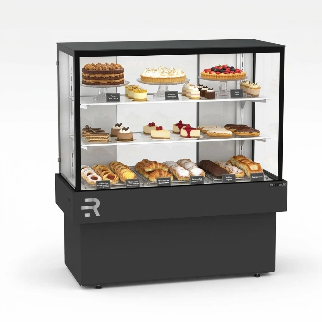 [716] VITRINA REFRIMATE VANGUARD PLUS FRIO SECO 1,10 MTS CVPRAF-1100