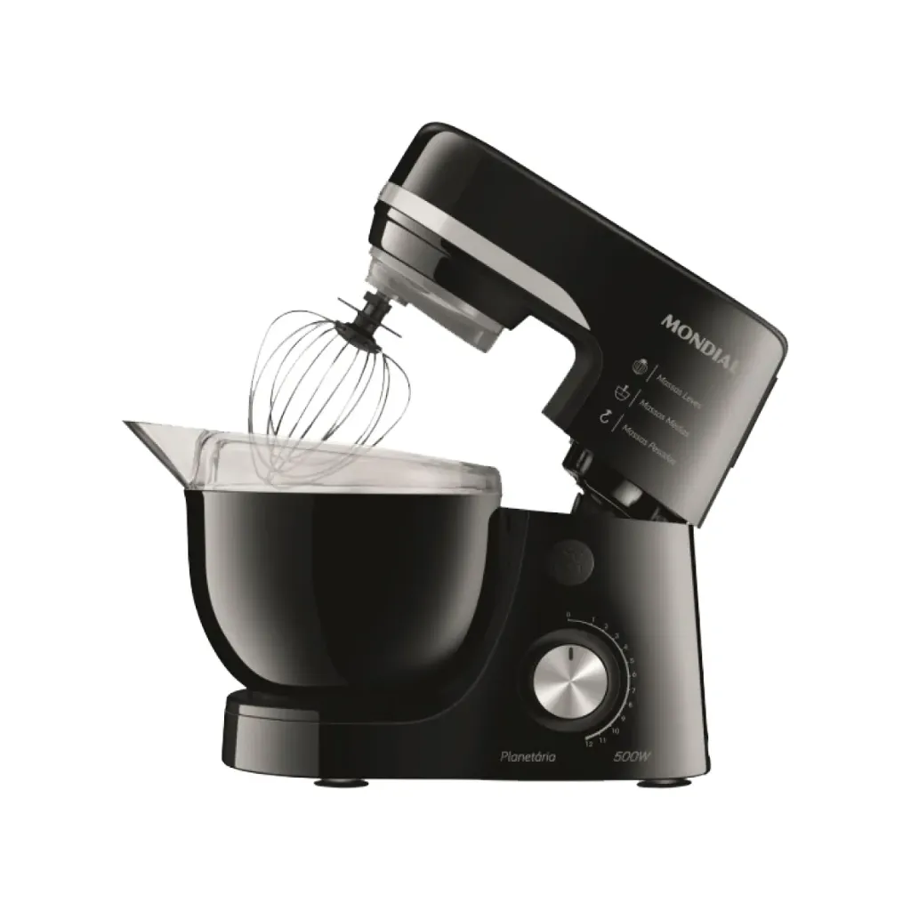 BATIDORA PLANETARIA MONDIALWHITE BP-03-B 4.5LTS NEGRO