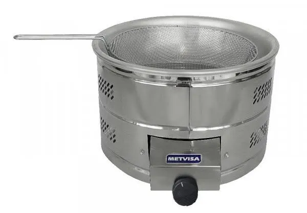 [738] FREIDORA A GAS METVISA 7L BAJA PRESION