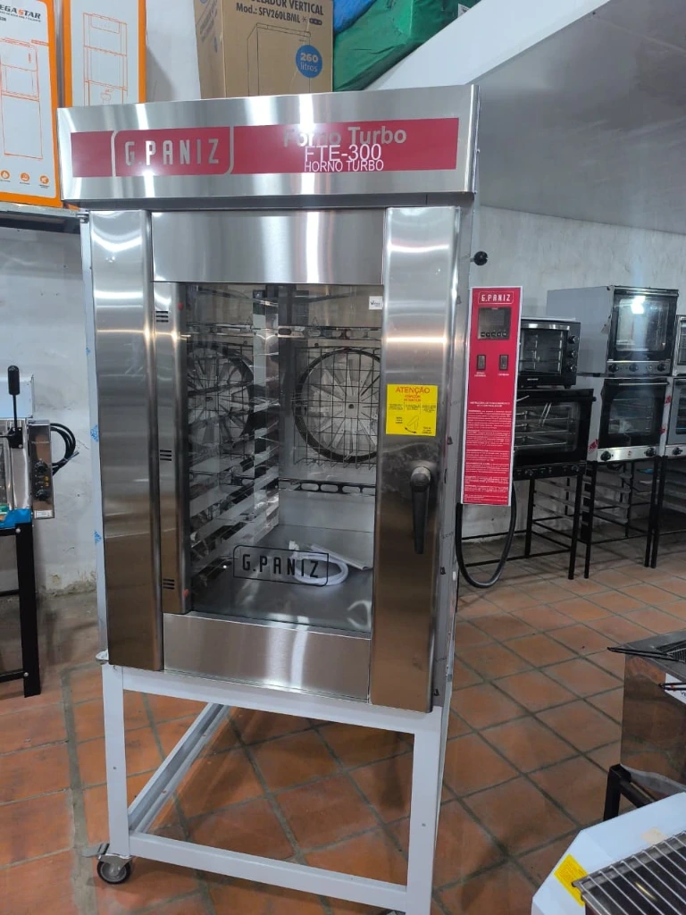 [789] HORNO TURBO PANADEROA GPANIZ 10B 18700W 380V
