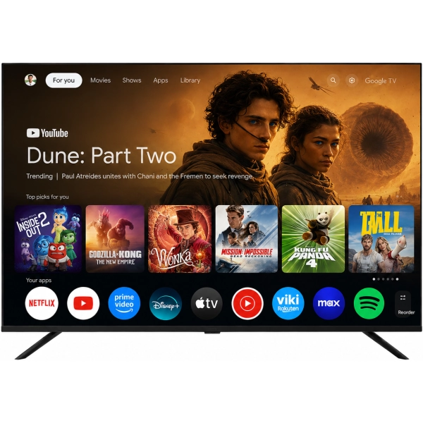 [826] TV LED JAM GOOGLE 43" GTM5ULTRA-43SA