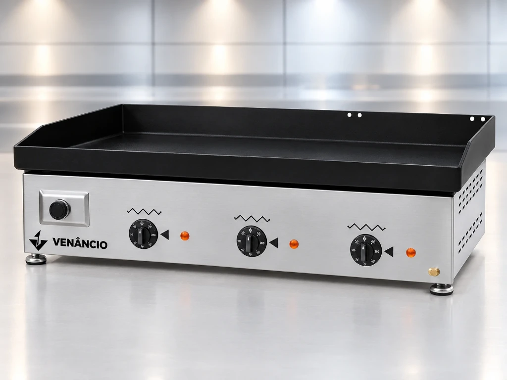 PLANCHA CHURRASQUERA ELECTRICO VENANCIO 80X50 6MM