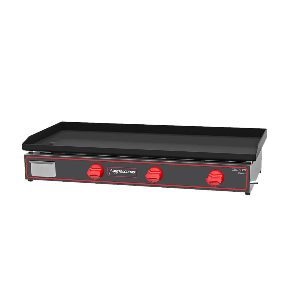 [921] PLANCHA HAMBURGUESERA 100X45 METALCUBAS S/TAPA