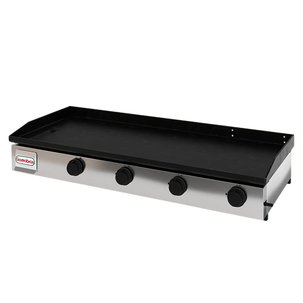 [967] PLANCHA HAMBUERGUESERA GASTROBRAS 120X50 6,35MM 4 LLAVES