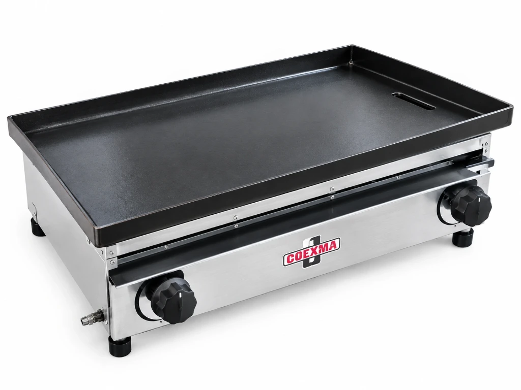PLANCHA HAMBURGUESERA COEXMA 60X40 CM 2 LLAVE