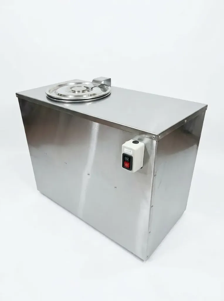 Amasadora Rapida Inoxmaq 5KG Total Inox 1.5HP