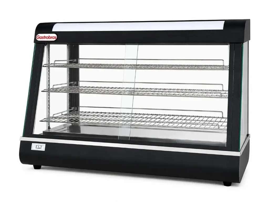 [1192] SHOWCASE CALIENTE CON VAPOR GVEM-90 90CM GASTROBRAS