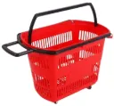 CANASTA PARA SUPER DE MANO ROJO