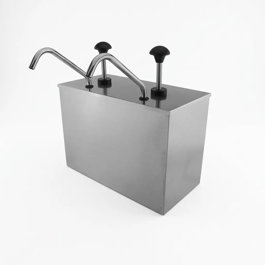 Dispensador de Condimentos Salsera Tokyo JD2 de 2 Deposito 1KG X 2