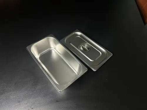 [1238] BANDEJA 1/3X10 CON TAPA GASTROBRAS