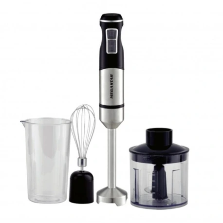 MIXER 3EN1 MEGASTAR 2VEL CON PICADOR INOX 500W