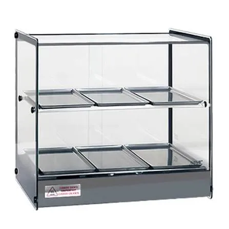 [1291] Vitrina Tita 6B Estufa Caliente Vertical Led y Vapor
