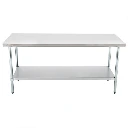 MESA DE TRABAJO CENTRAL INOX TOKYO 120CM BV700120A