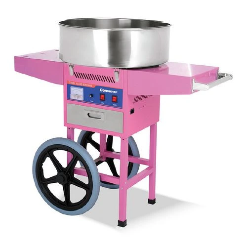 Maquina para Algodon Azucar con Carrito Consumer
