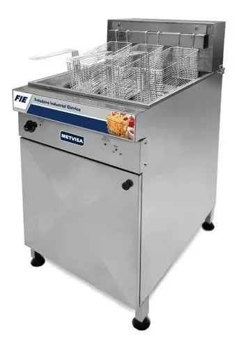 FREIDORA METVISA TRIFASICO 3 CESTAS 44L 6L/38L