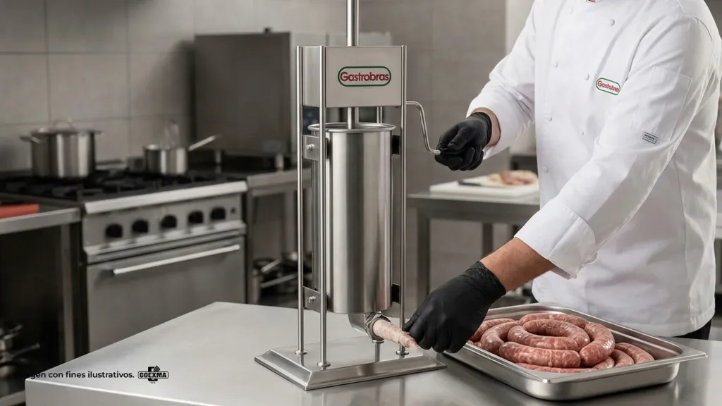 Embutidor de Chorizo Vertical Gastrobras 7L
