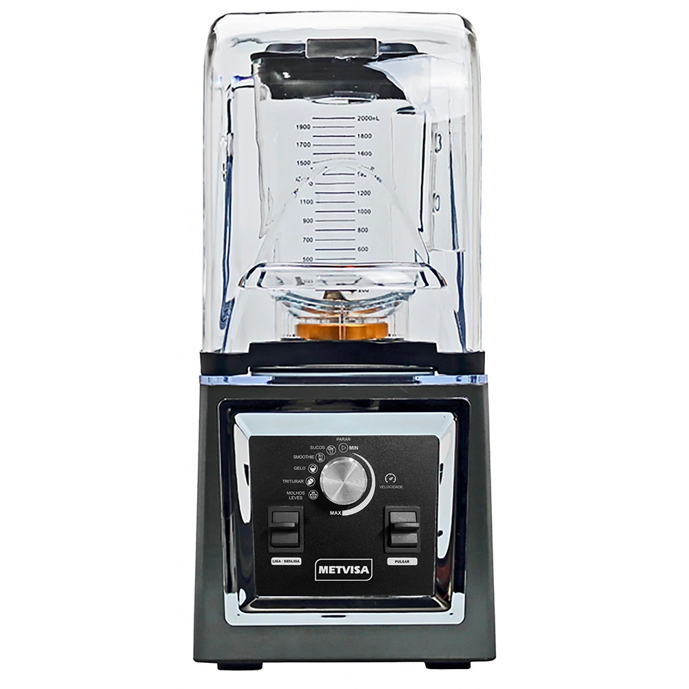 [1617] LICUADORA IND METVISA BLENDER 2L A/R 2000W ANTI RUIDO