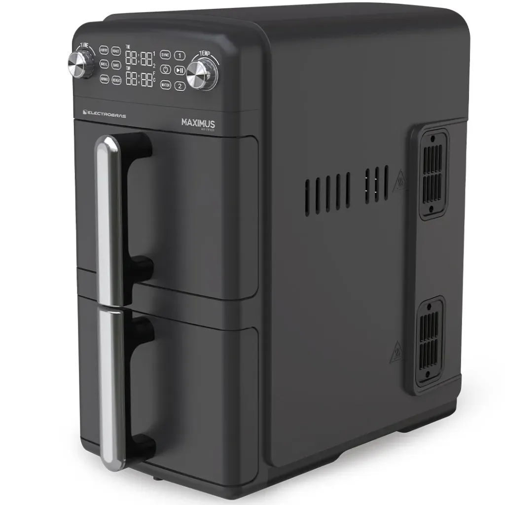 [1624] FREIDORA AIR FRYER ELECTROBRAS SIN ACEITE DUAL 10L EBAF-10DB