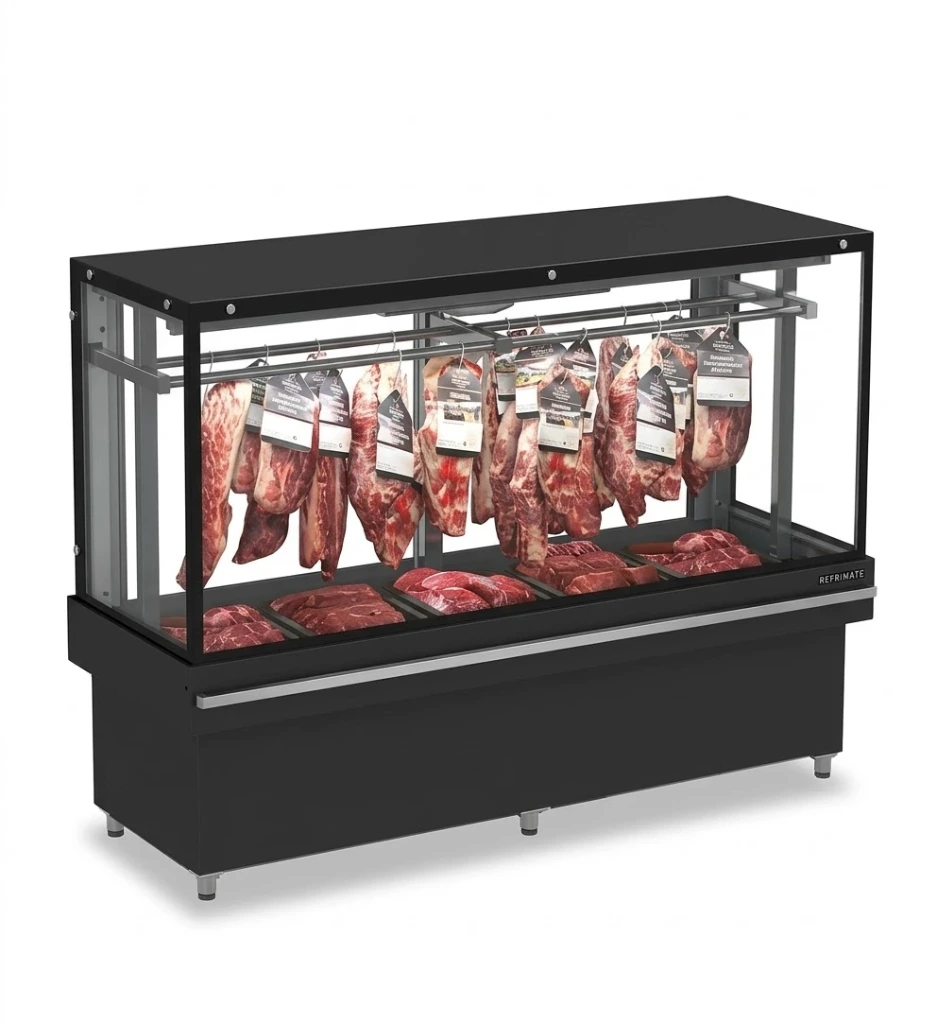 [1626] VITRINA CARNICERA 2000CM REFRIMATE TOP EAVTG-2000 VR AF
