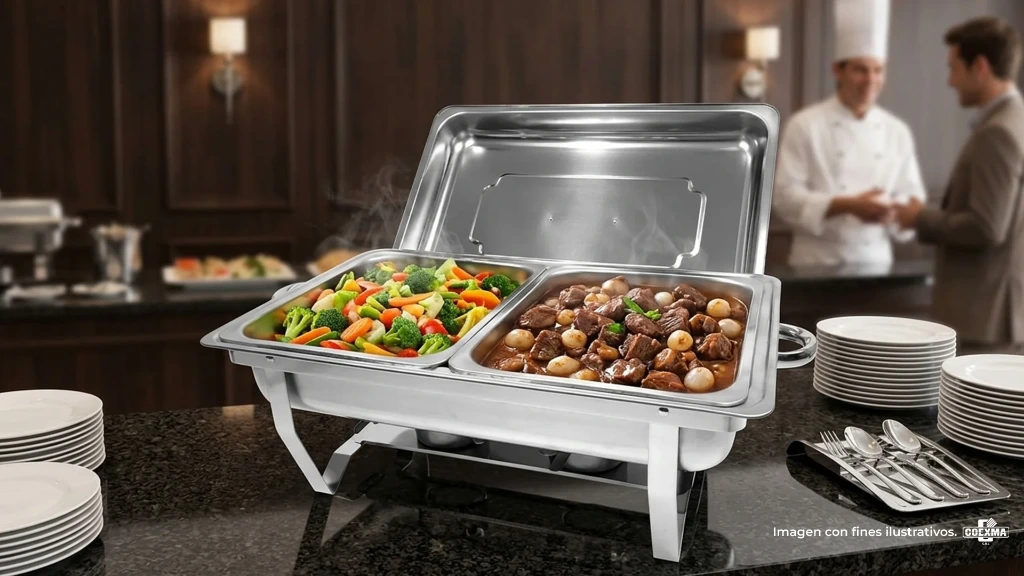 CALENTADOR RISHOT GASTROBRAS 9L DOBLE BANDEJA