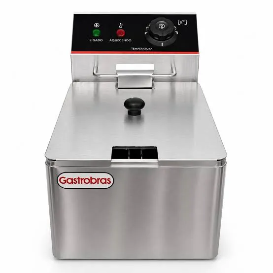 [1689] FREIDORA ELECT GASTROBRAS 6L TACHO CUADRADO