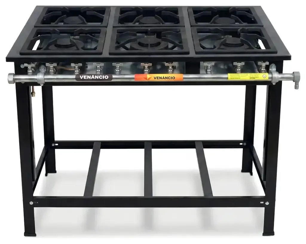 COCINA INDUSTRIAL VENANCIO 6H 3QD 3QS